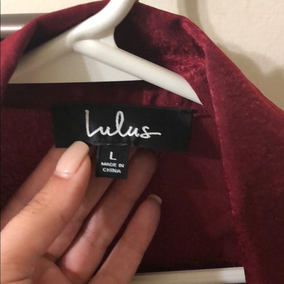 Burgundy duster - Picture 4 of 7